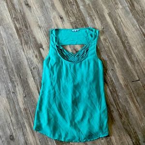 Teal Blouse/tank top